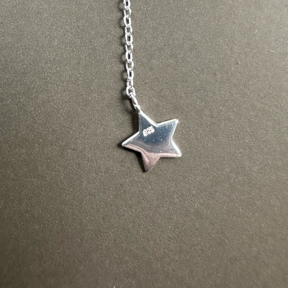 Sterling Silver Star Y Necklace Waterproof - Picture 7 of 7